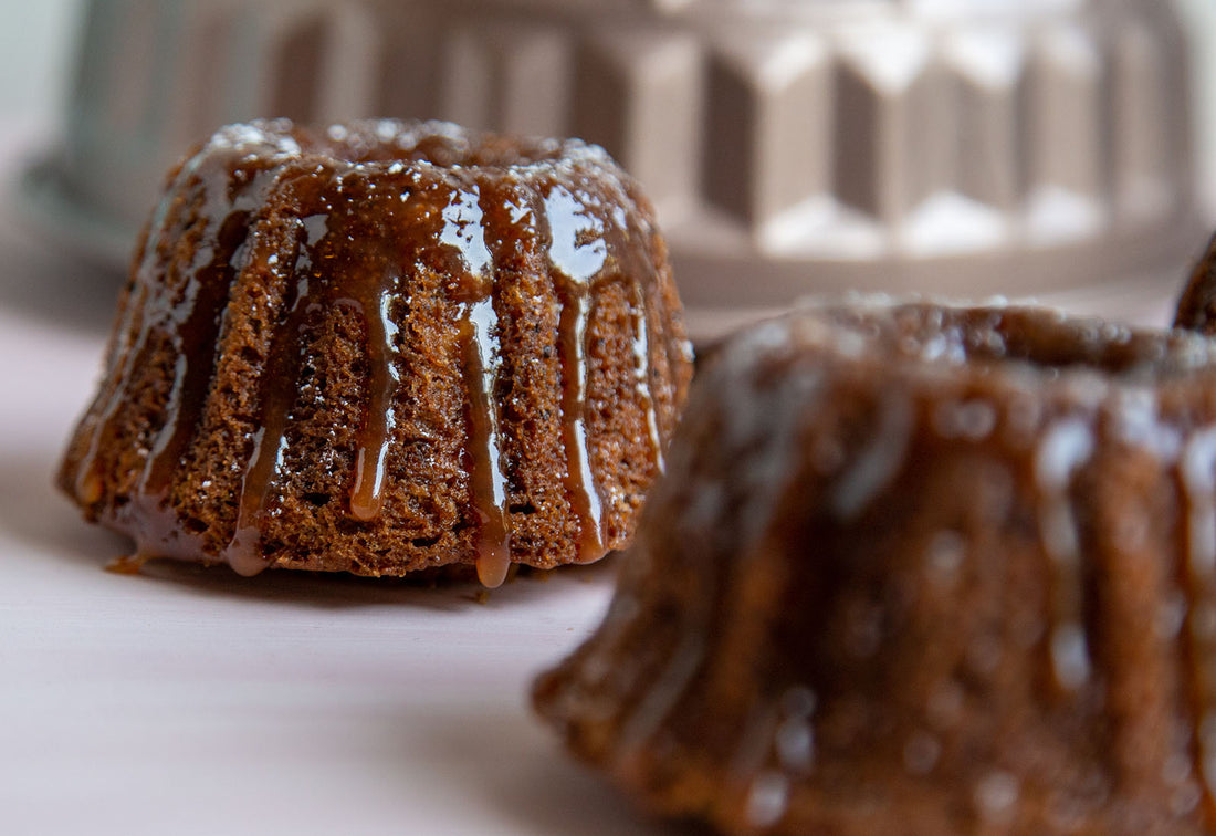 Queque de café & nueces con nougat